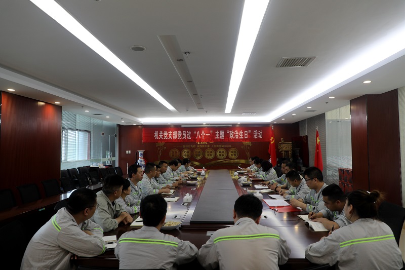 學(xué)習黨史憶初心，政治生日強黨性——富平公司機關(guān)黨支部開(kāi)展主題黨日活動(dòng)