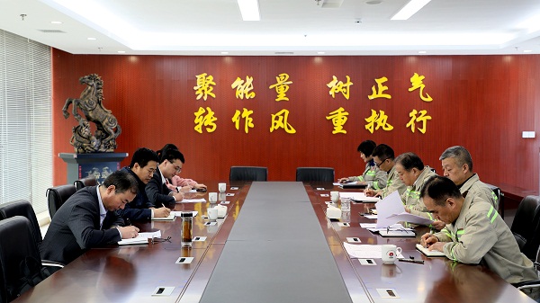 公司黨委副書(shū)記、總經(jīng)理周紅指導富平公司 2018年度領(lǐng)導班子專(zhuān)題民主生活會(huì )