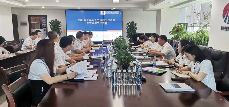 公司人力資源部組織召開(kāi)2021年三季度人力資源例會(huì )