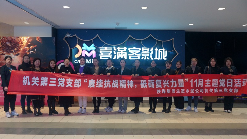 機關(guān)第三黨支部組織開(kāi)展“賡續抗戰精神，砥礪復興力量”紅色觀(guān)影主題黨日活動(dòng)