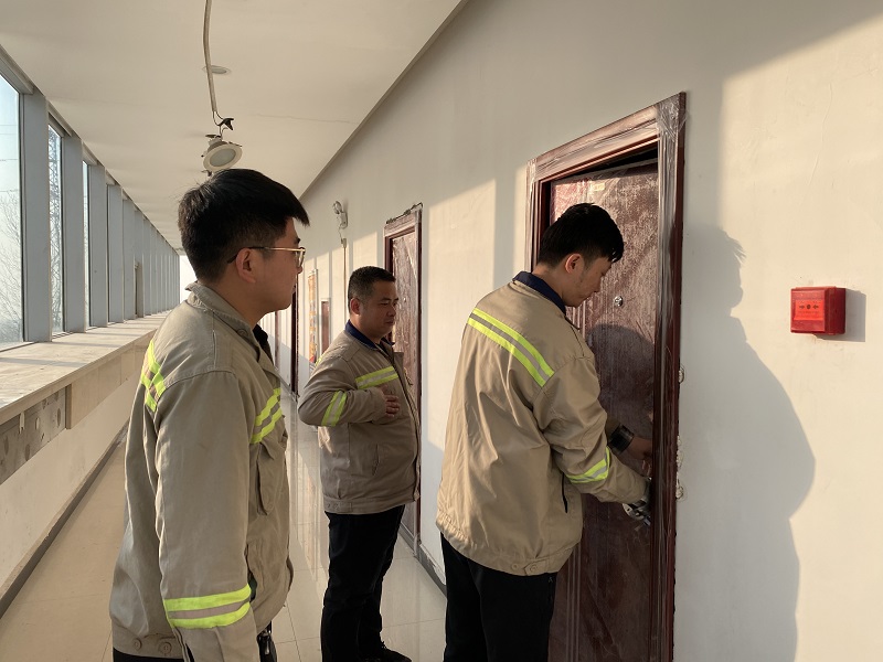 富平公司開(kāi)展職工宿舍消防安全專(zhuān)項檢查