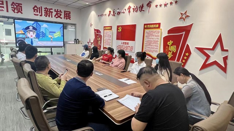 “普及反恐知識，提升反恐意識”—— 物貿公司開(kāi)展職工反恐宣傳教育活動(dòng)