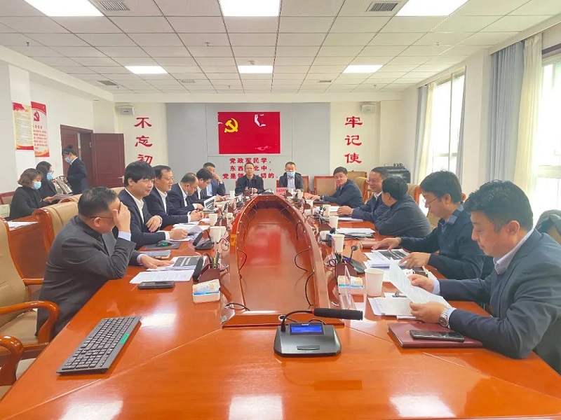 陜西建材科技集團黨委書(shū)記、董事長(cháng)張超暉帶隊赴榆林開(kāi)展綜合固廢利用交流座談