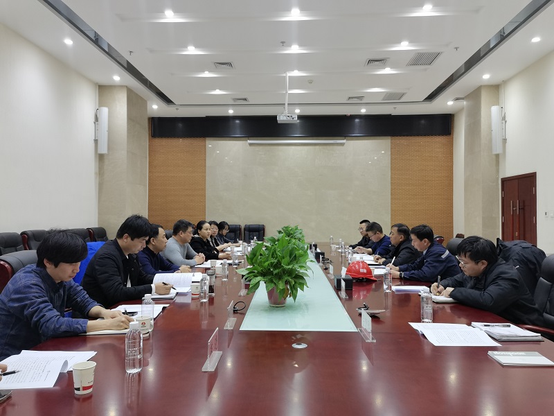 郭正亮、杜永康一行到神木恒穩公司督導檢查工作