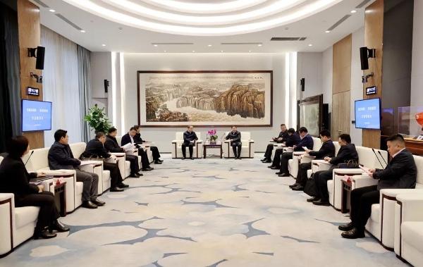 安康市委副書(shū)記、市長(cháng)王浩一行到陜煤集團座談交流