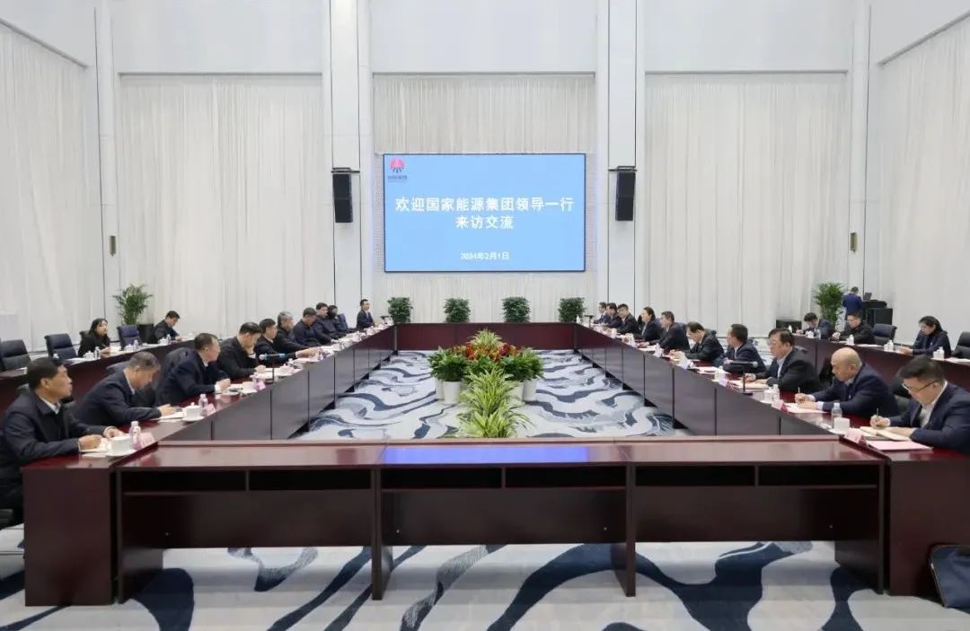 國家能源集團黨組書(shū)記、董事長(cháng)劉國躍一行到陜煤集團座談交流