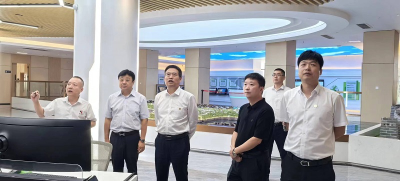 周紅到智引公司榆林工業(yè)固廢物聯(lián)網(wǎng)綜合管控平臺建設項目調研指導工作