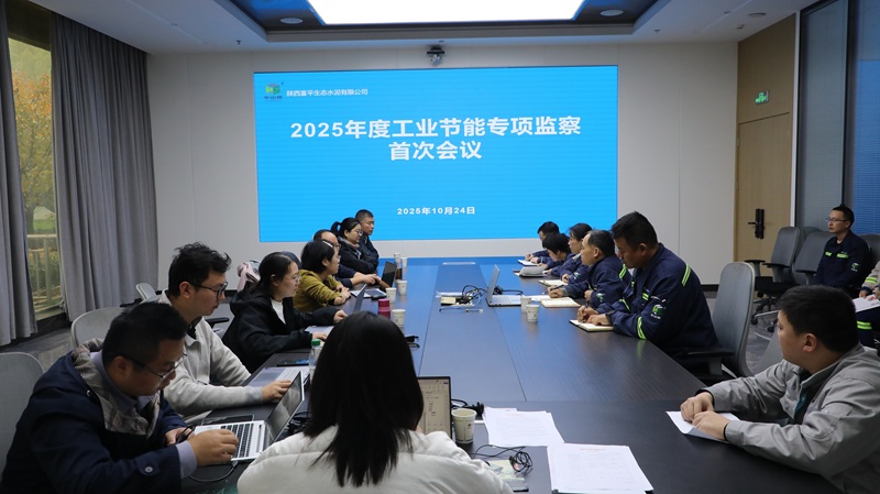 渭南市發(fā)展改革委節能監察組一行對富平公司開(kāi)展節能監察工作